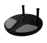 APLVFFZH Planche D'équilibre Portable pour Pompes, équipement de Fitness pour Exercices Abdominaux, Noir