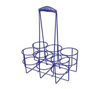 APLVFFZH Porte-Bouteille Portable, Porte-Bouteille d'eau, en Acier Inoxydable avec Poignée Pratique pour Le Football, Les Pique-niques en Famille, La
