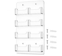 APLVFFZH Porte-Cartes Visite Mural en , 8 compartiments 20*30cm | Fixatio murales frnies, Porte-Cartes Acrylique, Pr l'espace clients, Pr les entrepreneurs