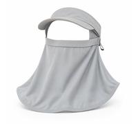 APLVFFZH Protection faciale Solaire avec visière Amovible en Soie glacée pour activités Plein air en été, pour la pêche - pour Le Jardinage
