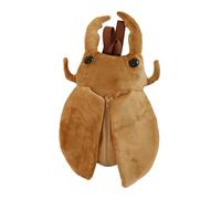 APLVFFZH Sac à Dos en Peluche Original, Sac Tendance en Forme d'animal, Léger et Pratique pour Tous Les âges, scarabée