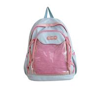 APLVFFZH Sac à Dos Tendance léger pour Adolescentes, pour Faire du Shopping, des fêtes en Plein air, Bleu