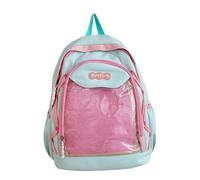 APLVFFZH Sac à Dos Tendance léger pour Adolescentes, pour Faire du Shopping, des fêtes en Plein air, Vert