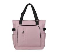 APLVFFZH Sac fourre-Tout à Main avec poignée supérieure pour Ordinateur de Travail, Ordinateur Portable, Hommes et Femmes, Rose
