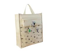APLVFFZH Sac Fourre-Tout pour Filles, Sac à Main pour Dames, Sac D'étude, Sac D'étudiant pour Les Devoirs, Le Printemps, Les Voyages, Beige