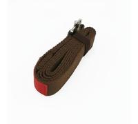 APLVFFZH Sangle de Réglable en Polyester-coton avec Boucle Métallique Idéale pour Renforcer la Flexibilité Adaptée pour l'Étirement Collectivité Sportive Déplacement Régulier, Marron, 1.2M