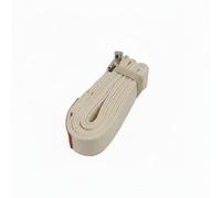 APLVFFZH Sangle de Réglable en Polyester-coton avec Boucle Métallique Idéale pour Renforcer la Flexibilité Adaptée pour l'Étirement Collectivité Sportive Déplacement Régulier, Beige, 3M