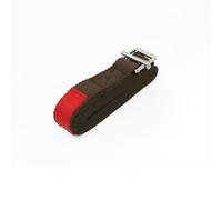 APLVFFZH Sangle de Réglable en Polyester-coton avec Boucle Métallique Idéale pour Renforcer la Flexibilité Adaptée pour l'Étirement Collectivité Sportive Déplacement Régulier, Marron, 0.5M