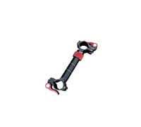 APLVFFZH Support Parapluie Chaise Pince Fixation Support Parapluie Pliable Aluminium Léger Installation Facile Convient Pêche Plage Vélo Balcon Jardin, Noir
