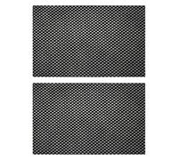 APLVFFZH Tapis de Pilates Antidérapant en 2 Pièces, Tapis de Fitness et Tapis de Reformer Faciles à Installer pour Une Adhérence Optimale Lors de Vos Entraînem, 30cmx20cm