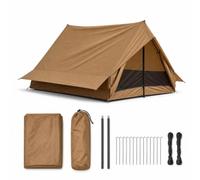 APLVFFZH Tente Camping 2 Frame avec Trou poêle pour King et randonnée
