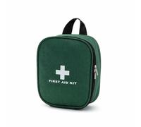 APLVFFZH Trousse Premiers Secours Portable, Vert Petit | Tissu Oxford résistant, Pochette médicale étanche, Trajets professionnels, Pour travailleurs extérieurs