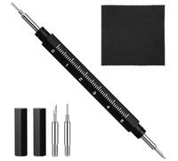 APLZGMG Kit d'outils de barre à ressort de montre, outil de retrait de broches de qualité supérieure avec règle intégrée pour l'installation du retrait du bracelet de montre, les bijoux, l'insertion