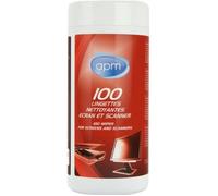 APM 100 Lingettes nettoyantes pour écran et scanner
