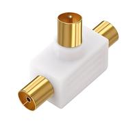 APM 411014 - Te Coaxial 9,52mm (1 Mâle + 2 Femelles) - Répartiteur pour Antennes - Adaptateur - Connecteur antenne - Répartiteur coaxial - connecteur Femelle