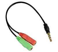 APM Adaptateur Jack - 3,5mm/Micro+Casque - Stéréo - Mâle/Femelles