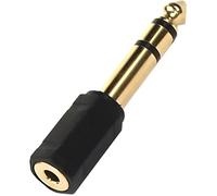 APM Adaptateur Jack - 6,35mm/Jack - 3,5mm - Stéréo Mâle/Femelle