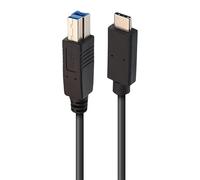 APM Câble USB-C vers USB-B 3.0, 2M, Débit 5Gbps, Connecteurs Mâle/Mâle, Haute Vitesse pour Imprimante, DAC, Scanner, Disque Dur Externe, Compatible MacBook, PC, Hub USB-C 570299