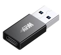 APM Adaptateur USB-A / USB-C, USB 3.0, mâle / femelle, metal, noir