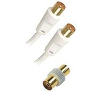 APM - Kit de connecteurs d'antennes - 10 m - blanc Blanc G