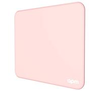 APM Tapis de Souris, Mousepad pour Bureau, Dimensions 25 x 21 x 0.3 cm, Base en Caoutchouc Antidérapante, Lavable, Bords Tissés Durables pour Souris Optique, Laser, Gaming, Bureautique, Rose, 571274