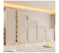 APMOE Rideaux D'armoire, Rideau Meuble Rideau de Cuisine Court avec Piste Rideau D'armoire à Chaussures Rideaux de Salle de Bain Imperméables Anti-Poussière Rideaux Multifoncti(Blanc,70x90cm)