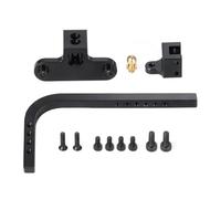 APMXQWIL Compatible avec Axial pour SCX10 1/10 RC Modèle De Voiture Et Camion À Chenilles, Pièces De Mise À Niveau, Remorque De Remorquage en Alliage Métallique, Attelage De Chute Pièces Voiture RC