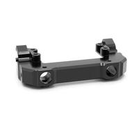 APMXQWIL Compatible avec Axial pour SCX10 III AXI03007 pour SCX10.3 1/10 Pièces Mise À Niveau pour Voiture RC Grimpeur Pare-Chocs Avant Métallique Support De Servomoteur Pièces Voiture RC