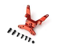 APMXQWIL Compatible avec LOSI pour Mini-b pour Mini-t 1/16 1/18 RC Voiture sur Chenilles Mises À Niveau Pièces Accessoires pour Buggy Support D'amortisseur en Aluminium Pièces Voiture RC(Red)