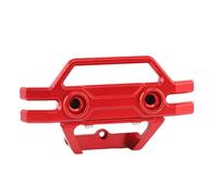 APMXQWIL Compatible avec MJX pour Hyper Go 14209 14210 Voiture Radiocommandée Upgrade Pièces CNC Métal Pare-Chocs Avant Pièces Voiture RC(Red)