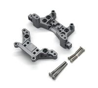 APMXQWIL Compatible avec MJX pour Hyper Go 16207 16208 16209 16210 H16 H16BM 1/14 RC, Pièces De Mise À Niveau De Voiture, Accessoires, Support De Choc Avant Et Arrière Pièces Voiture RC(Gray)
