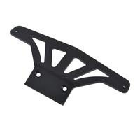 APMXQWIL Compatible avec Traxxas 2WD pour Rustler pour Bandit pour VXL pour Stampede Pièces De Rechange pour Voiture RC 1/10 : Pare-Chocs Avant en Aluminium Pièces Voiture RC(Black)