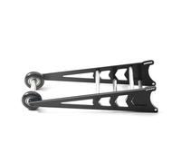 APMXQWIL Compatible avec Traxxas pour Slash pour Rustler pour Bandit 2WD 1/10 RC Pièces De Mise À Niveau De Voiture Kit De Barre De Roue en Aluminium Tête Roue Arrière pour Haut Pièces Voiture RC