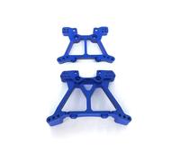APMXQWIL Compatible avec Traxxas pour Slash pour Stampede 4X4 pour VXL 6838 6839 Tour De Choc Avant Et Arrière en Métal 1/10 Pièces De Voiture RC Pièces Voiture RC(Blue)