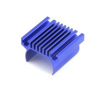 APMXQWIL Compatible avec Traxxas pour TRX4 pour TRX4-M 1/18 Voiture Radiocommandée pour Escalade Upgrade Pièces Aluminium Dissipateur Chaleur Moteur Radiateur Pièces Voiture RC(Blue)