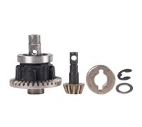 APMXQWIL Compatible avec Traxxas pour Trx4 pour Trx6 1/10 RC Crawler Avant Arrière Différentiel Pignon Engrenage Assemblage Pièces De Mise À Niveau Pièces Voiture RC