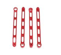 APMXQWIL Pièces Voiture RC Compatible avec MN pour MN168 LC79 pour MN78 pour MN82 1/12 RC Voiture Métal pour Châssis Tige De Fixation Mise À Niveau Cadre Fixation Liaison(Red)
