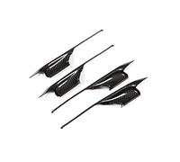 APNPCENEHZ Couverture Int 4 Pièces Voiture ABS Fiber De Carbone Texture Serrure De Porte De Sécurité Ou Poignée Bol Couverture Garniture Pour BMW X5 F15 X6 F16 2014-2018(Carbon texture Bowl)