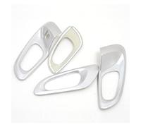 APNPCENEHZ Couverture Int Conduite À Gauche Voiture Intérieur Porte Poignée Bol Auto Modifié Porte Décoration Cadre Couverture ABS Mat Pour Renault Pour KADJAR 2016