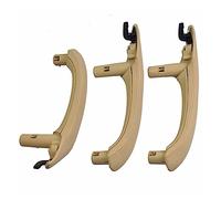 APNPCENEHZ Couverture Int Couverture Extérieure En Cuir Noir Ensemble Complet Accoudoir Intérieure Poignée Traction Pour BMW X3 X4 F25 F26 2010 2011 2012 2013 2014 2015 2016(LHD SET Beige)