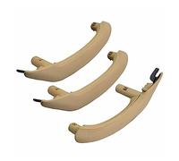 APNPCENEHZ Couverture Int Couverture Extérieure En Cuir Noir Ensemble Complet Accoudoir Intérieure Poignée Traction Pour BMW X3 X4 F25 F26 2010 2011 2012 2013 2014 2015 2016(RHD SET Beige)