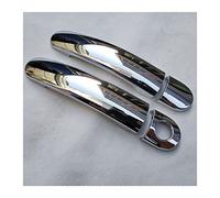 APNPCENEHZ Poignée de voiture Couvercle De Poignée De Porte En Plastique ABS Chromé Accessoire De Voiture Pour Siège Pour Leon 2 MK1 1m M1 Pour Cupra MK2 2012(2dk1ys)