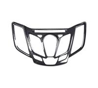 APNWVFO Car Interior Decoration Trims pour Ford pour Fiesta 2009 2010 2011 2012 2013 Tableau Bord Centre Contrôle Lecteur CD Cadre Panneau Couverture Garniture Autocollant Intérieure Voiture(B)
