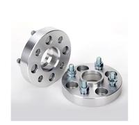 APNWVFO Elargisseur Voie PCD 4x114,3 | Entretoise Roue 15/20/25/30/35mm, Écrou Hubcentrique 60.1mm 12*1.5(2PCS 15mm Silver)