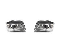 APNWVFO Phares Avant Pour VW Pour Santana 3000 Pour Quantum Pour Corsar Pour Carat Ensemble De Phares De Voiture Phares Avant(2Piece Left and Right)