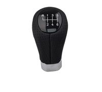 APNWVFO Pour BMW E81 E82 E87 E88 E90 E91 E92 E93 1 3 Série 5 6 Vitesses MT Pommeau Levier Vitesse Voiture Manette Bâton Stylo Bras Tête Pommeaux Leviers Vitesse(6 Speed Black Knob)