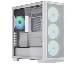 APNX Apnx C1 ATX- Tempered Glass - Boîtier moyen tour - Blanc - RGB - Verre Trempé