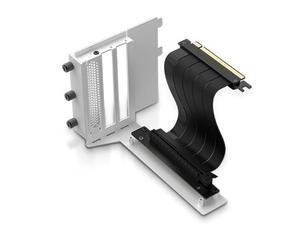 APNX Kit support vertical GPU 1, câble PCI Express 5.0 X16 Flat Line Riser Cable 150 mm, blanc