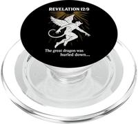 Apocalypse 12:9 - Le Grand Dragon Verset biblique chrétien PopSockets PopGrip pour MagSafe