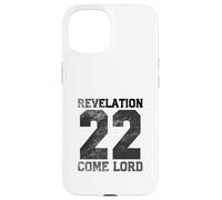 Apocalypse 22 Viens Seigneur Coque pour iPhone 15